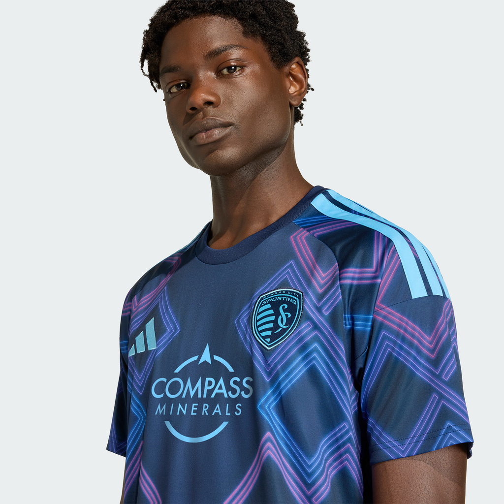 Men's Sporting Kansas City Blue 2026 The 18th & Vine Kit Replica Jersey