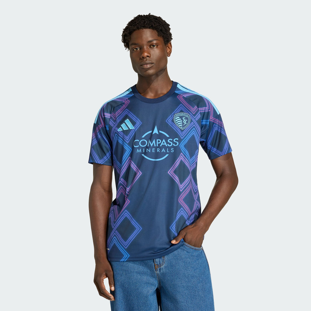 Men's Sporting Kansas City Blue 2026 The 18th & Vine Kit Replica Jersey