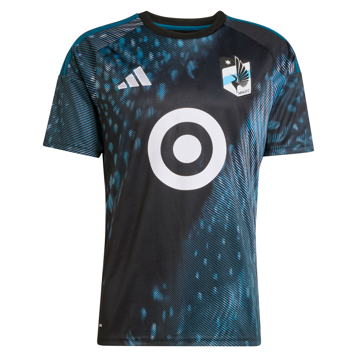 Men's Minnesota United FC Bongokuhle Hlongwane Black 2026 The Decade Kit Replica Jersey