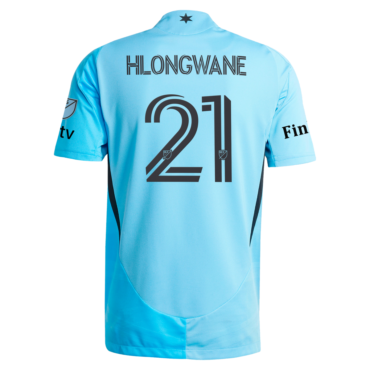 Men's Minnesota United FC Bongokuhle Hlongwane Blue 2025 CONVERGENCE On-Field Authentic Jersey