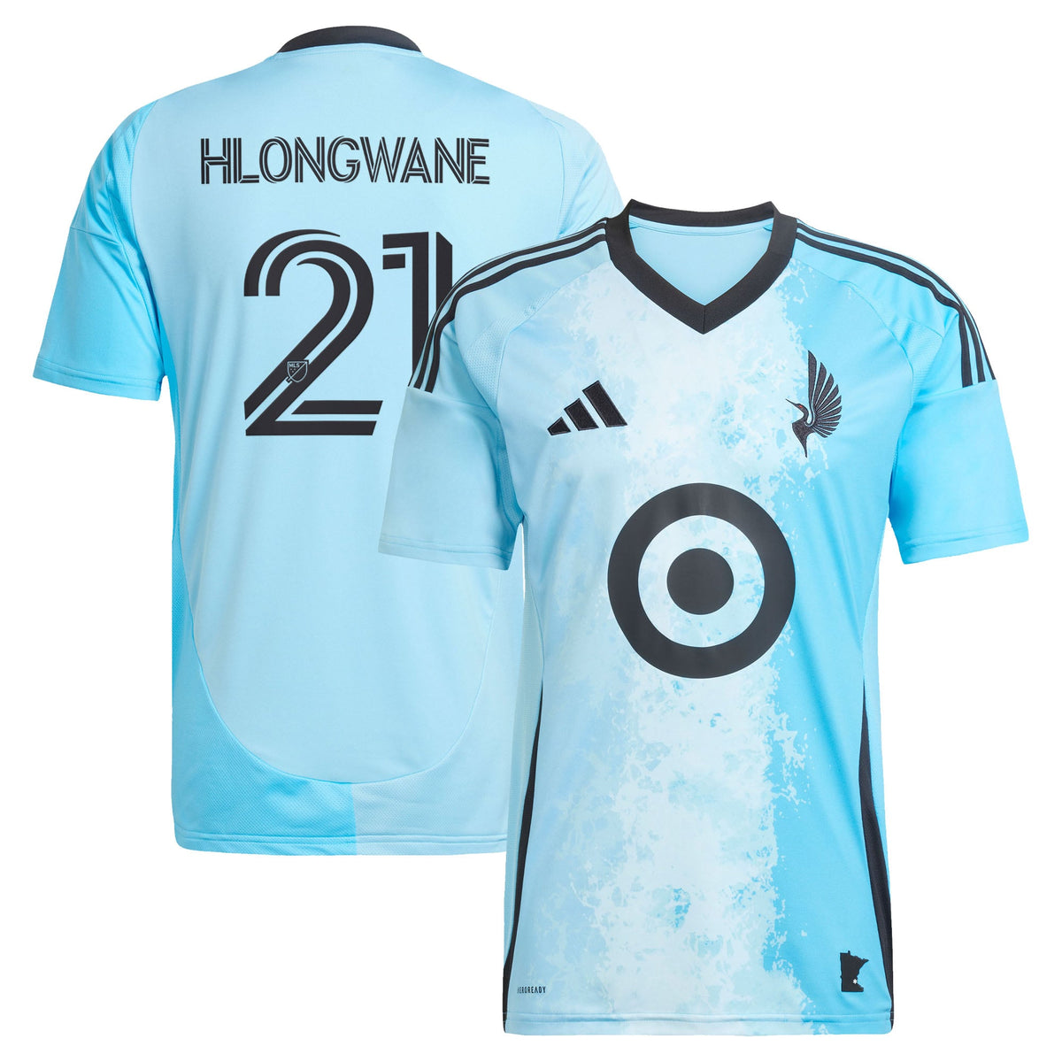 Men's Minnesota United FC Bongokuhle Hlongwane Blue 2025 CONVERGENCE Replica Jersey