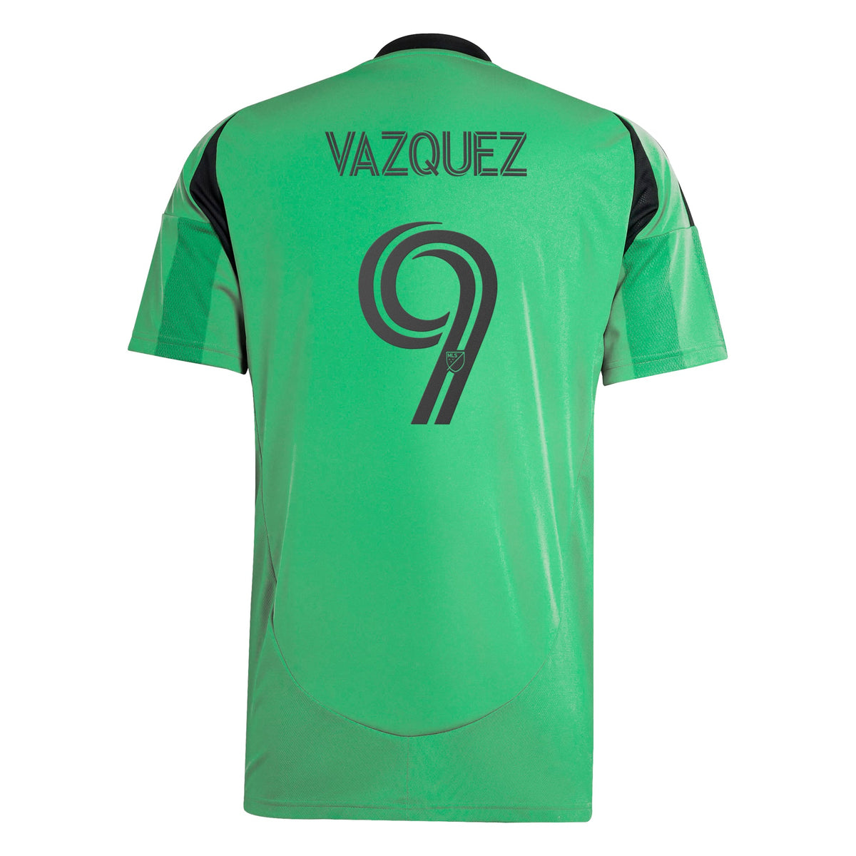 Men's Austin FC Brandon Vazquez Green 2025 The Heartbeat Kit Replica Player Jersey