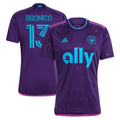Men's Charlotte FC Brandt Bronico Purple 2023 Crown Jewel Kit Replica Jersey