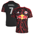 Men's New York Red Bulls Cade Cowell Black 2026 The Rooted Kit Replica Jersey