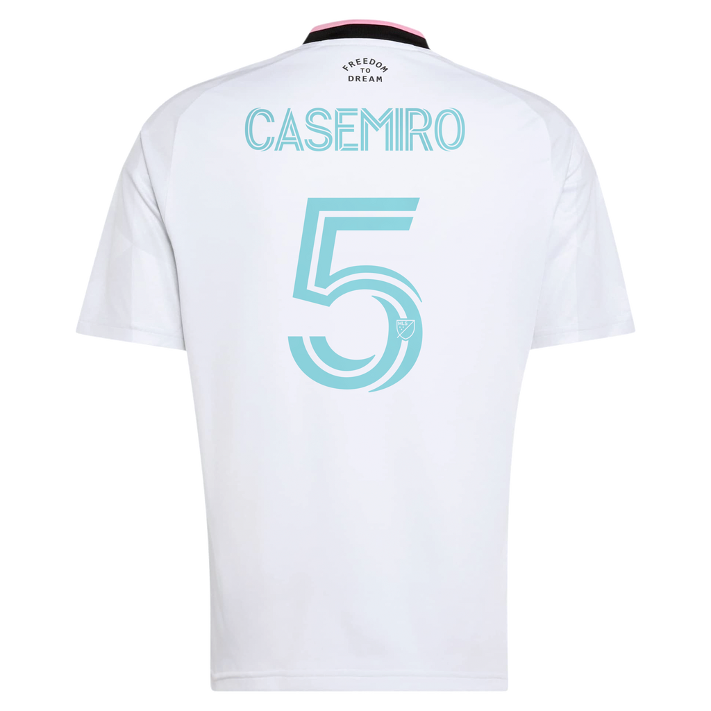 Men's Inter Miami CF Carlos Casemiro White 2026 Third Replica Jersey
