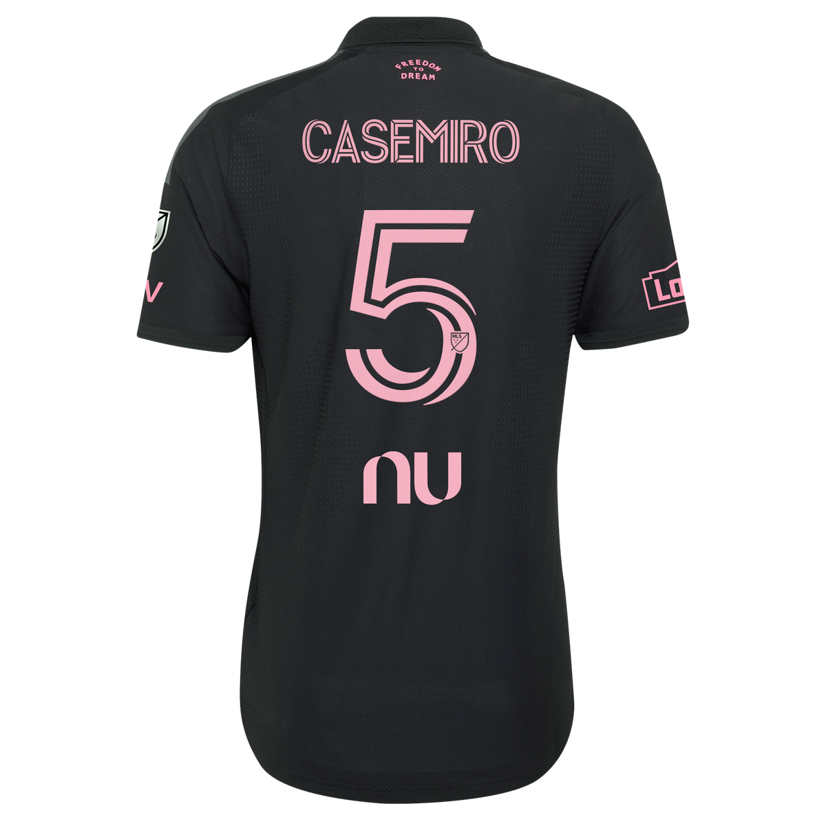 Men's Inter Miami CF Casemiro Black 2026 Presagio On-Field Authentic Jersey