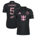Men's Inter Miami CF Casemiro Black 2026 Presagio On-Field Authentic Jersey