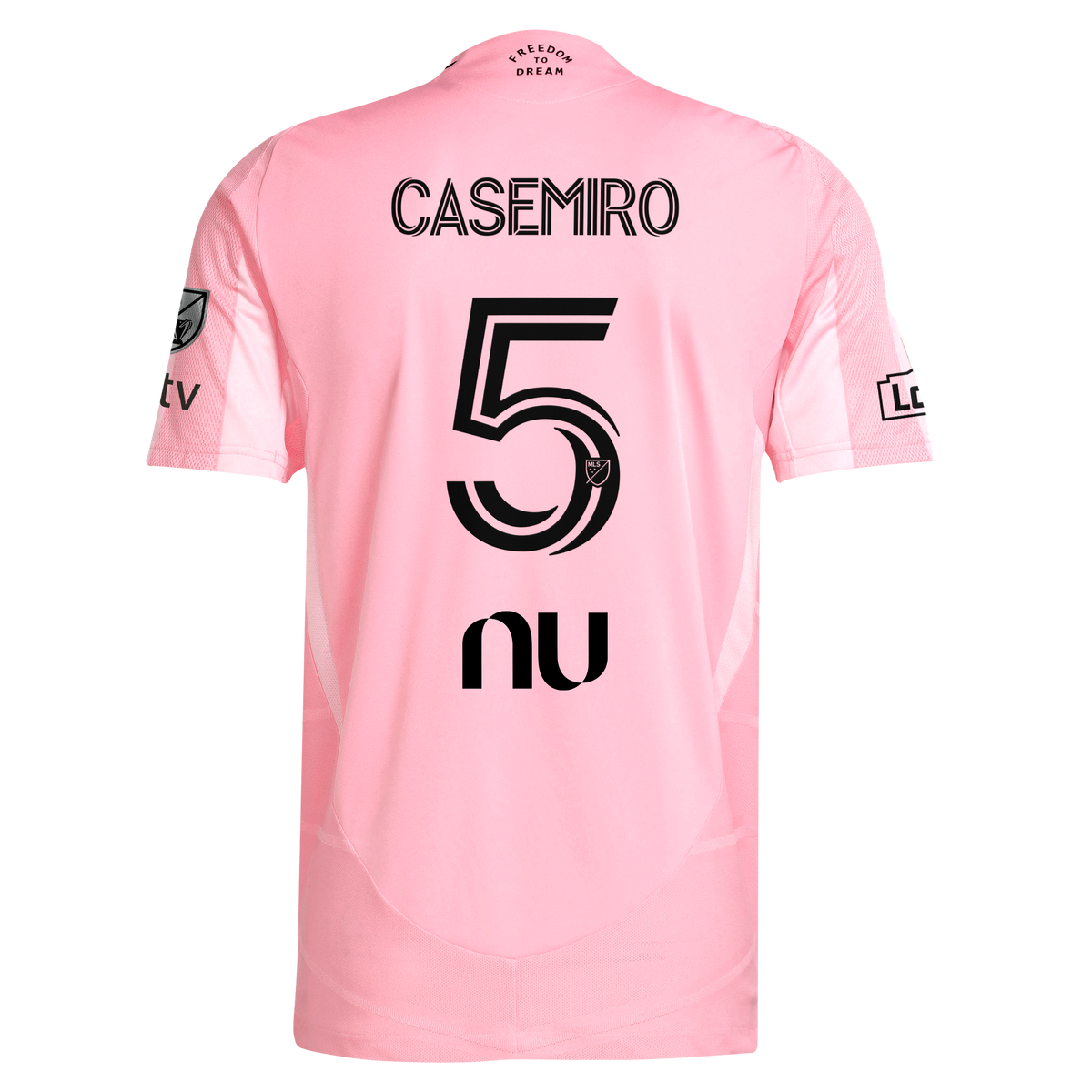 Men's Inter Miami CF Casemiro Light Pink 2025 Euphoria On-Field Authentic Jersey