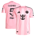 Men's Inter Miami CF Casemiro Light Pink 2025 Euphoria On-Field Authentic Jersey