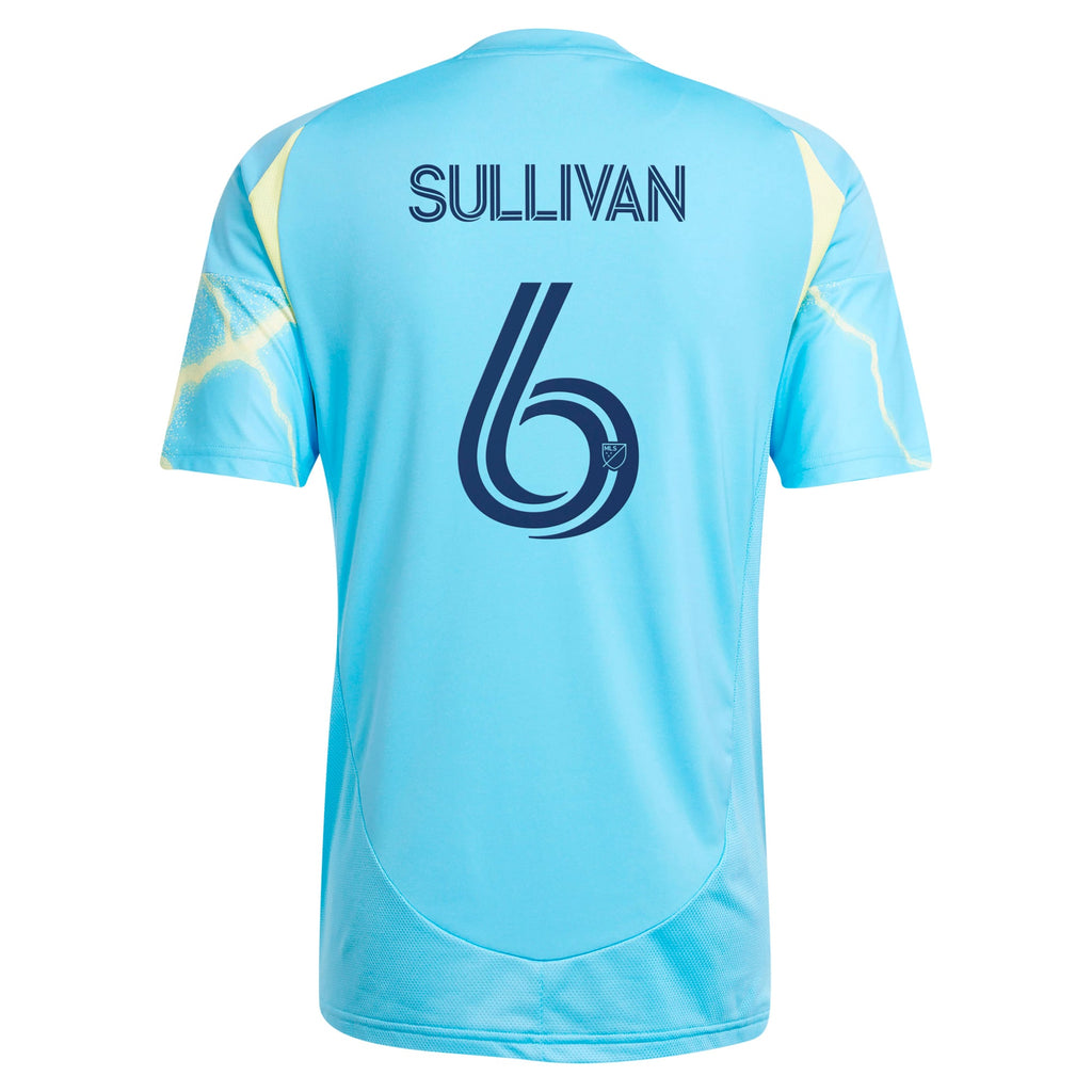 Men's Philadelphia Union Cavan Sullivan Blue 2025 The Voltage Kit Replica Player Jersey