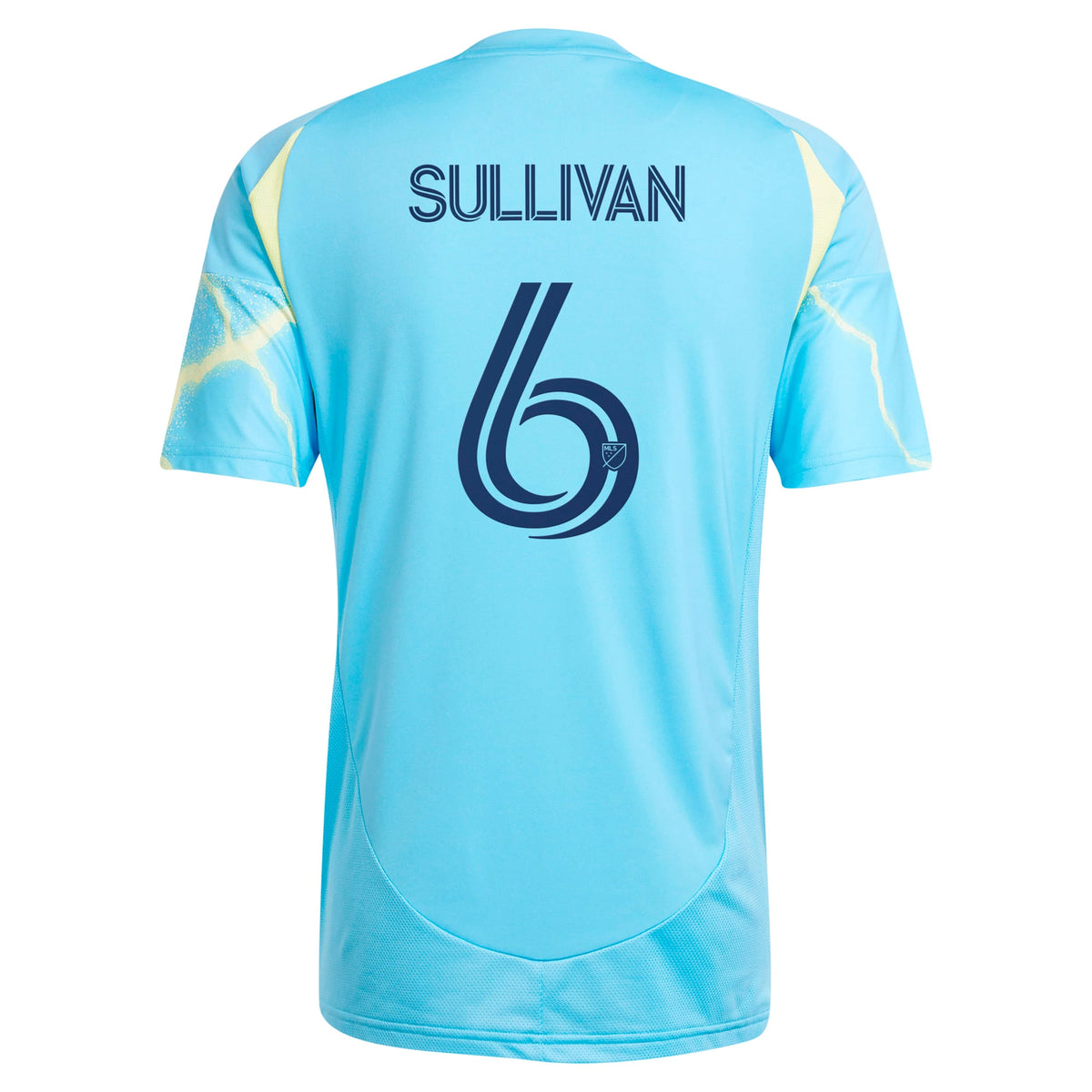 Men's Philadelphia Union Cavan Sullivan Blue 2025 The Voltage Kit Replica Player Jersey
