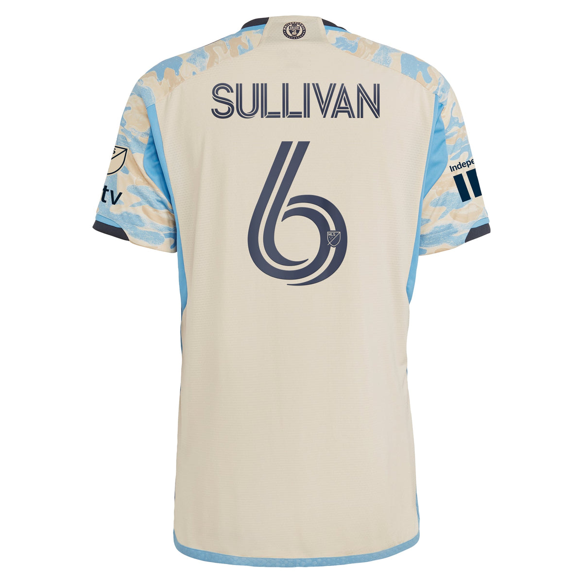 Men's Philadelphia Union Cavan Sullivan Tan 2024 Authentic Secondary Player Jersey