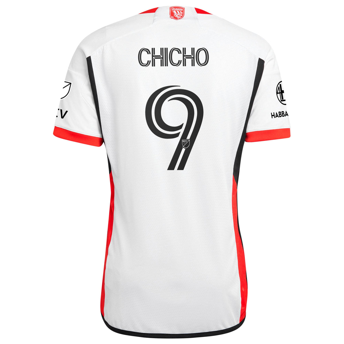 Men's San Jose Earthquakes Cristian Arango White 2025 The 50 Kit Authentic Player Jersey
