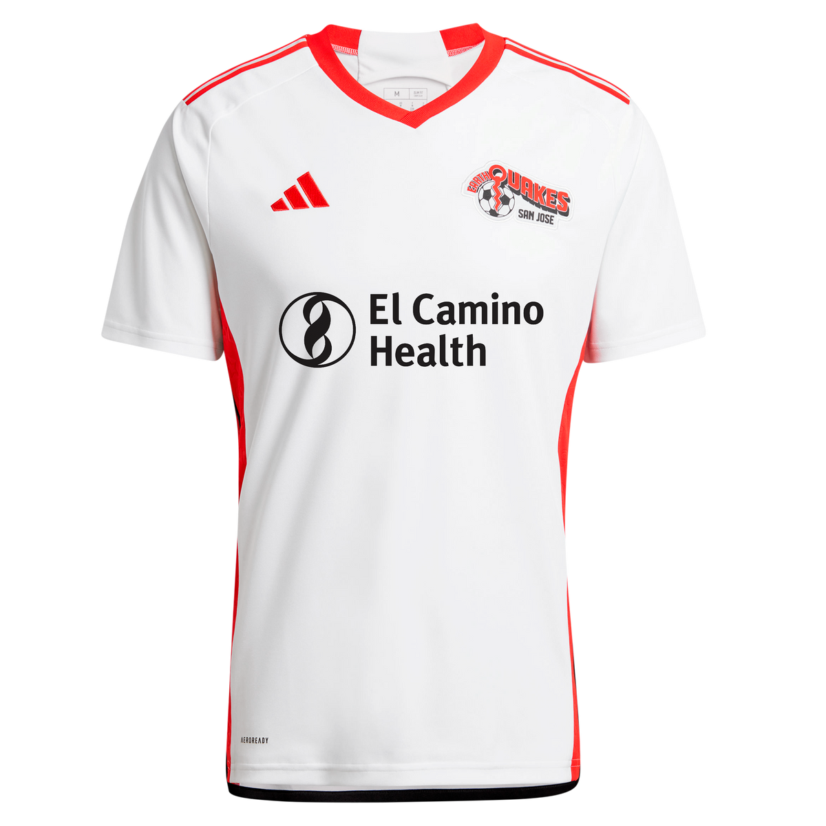 Men's San Jose Earthquakes Cristian Arango White 2025 The 50 Kit Replica Player Jersey