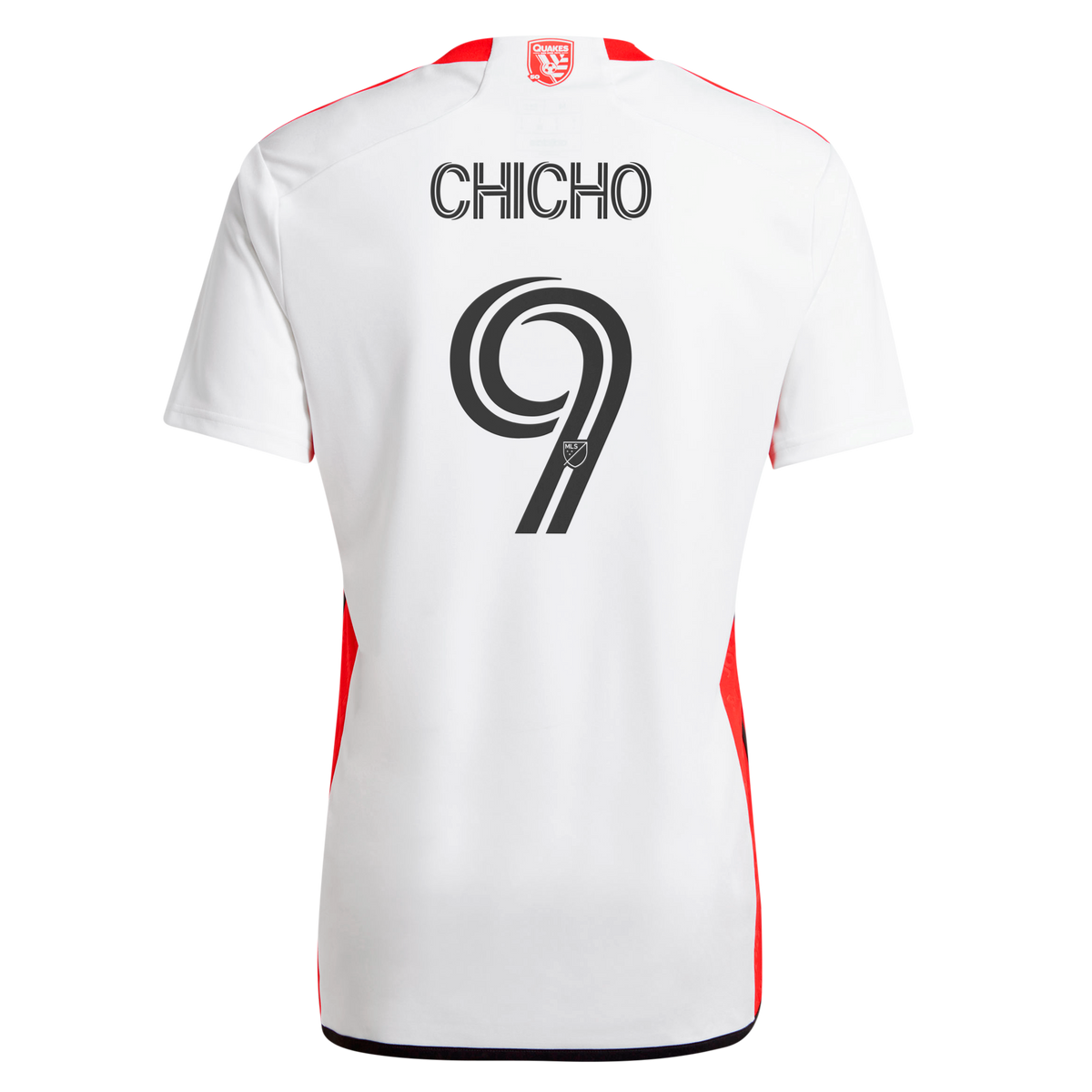 Men's San Jose Earthquakes Cristian Arango White 2025 The 50 Kit Replica Player Jersey