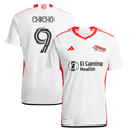 Men's San Jose Earthquakes Cristian Arango White 2025 The 50 Kit Replica Player Jersey