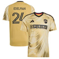 Men's St. Louis CITY SC Daniel Edelman Yellow 2026 The Tina Turner Kit Replica Jersey