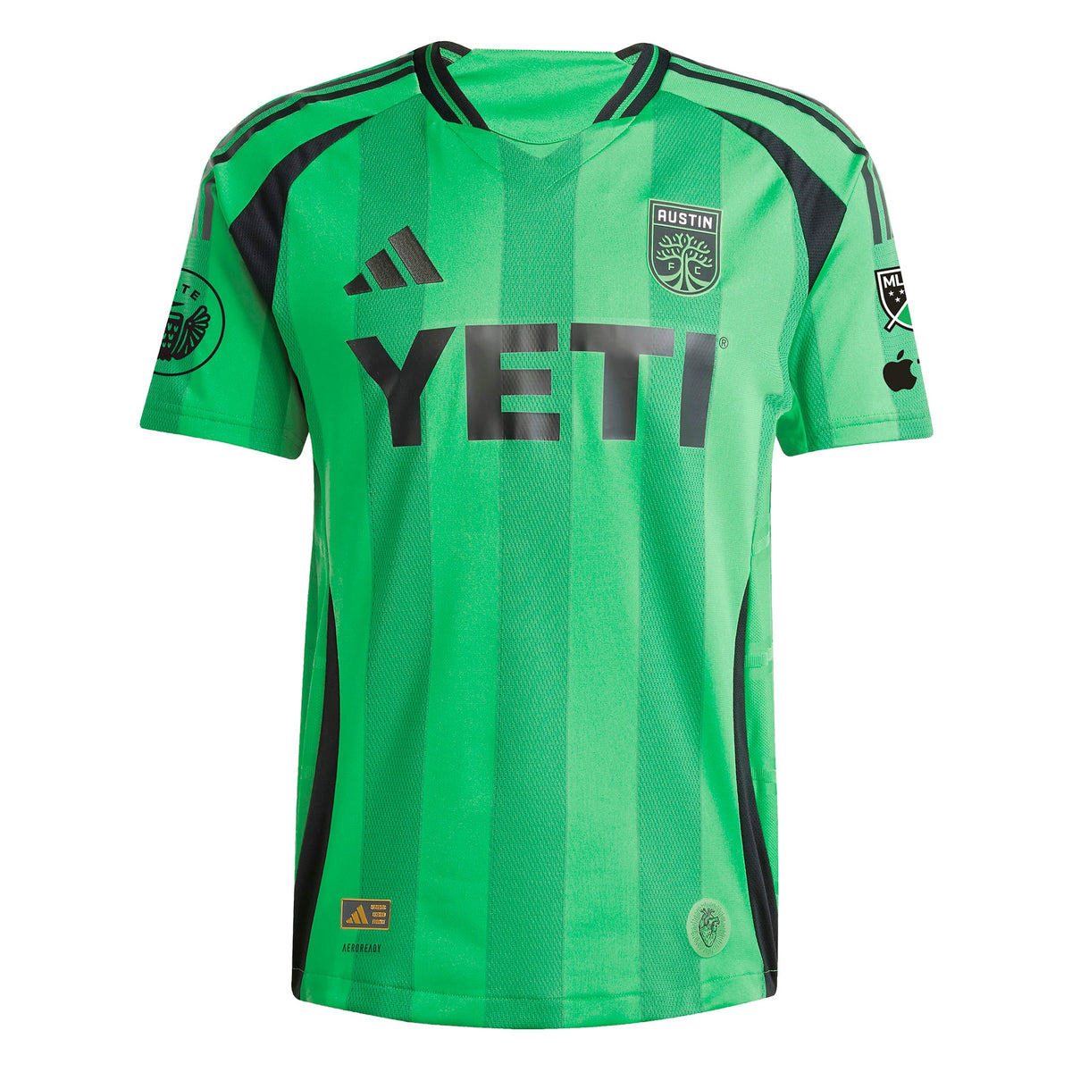 Men's Austin FC Daniel Pereira Green 2025 The Heartbeat Kit Authentic Player Jersey