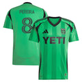 Men's Austin FC Daniel Pereira Green 2025 The Heartbeat Kit Replica Player Jersey