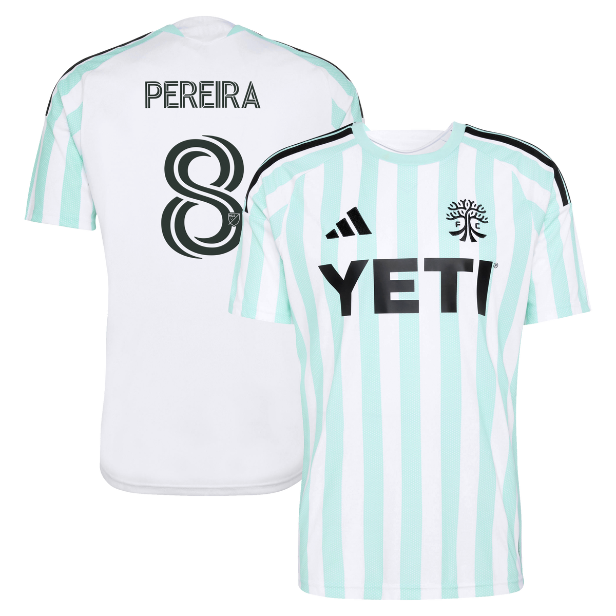 Men's Austin FC Daniel Pereira White 2026 The Rooted Kit Replica Jersey