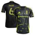 Men's Columbus Crew Darlington Nagbe Black 2025 The Goosebumps Kit Authentic Player Jersey