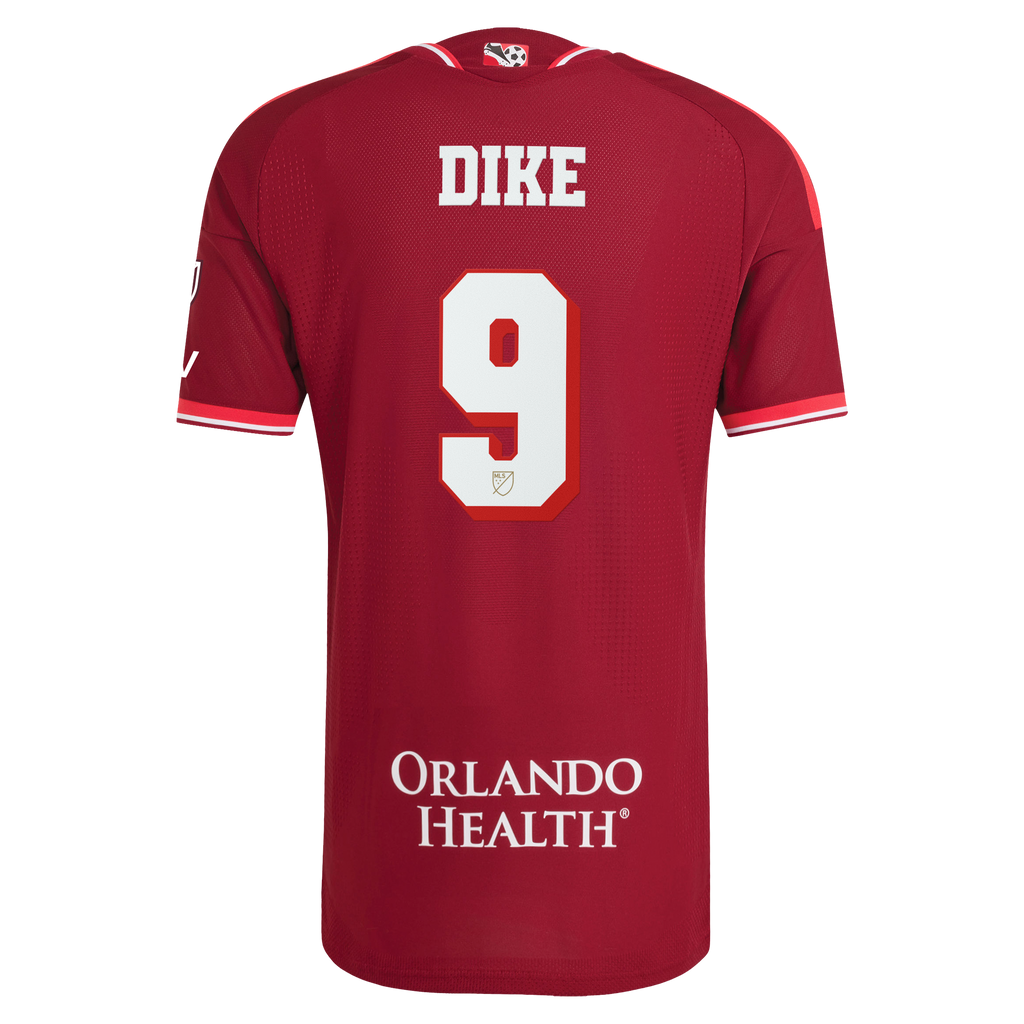 Men's Orlando City SC Daryl Dike Red 2026 Archive On-Field Authentic Jersey