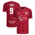 Men's Orlando City SC Daryl Dike Red 2026 Archive On-Field Authentic Jersey