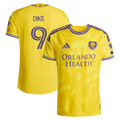 Men's Orlando City SC Daryl Dike Yellow 2026 Sunken Treasure Kit Secondary On-Field Authentic Jersey