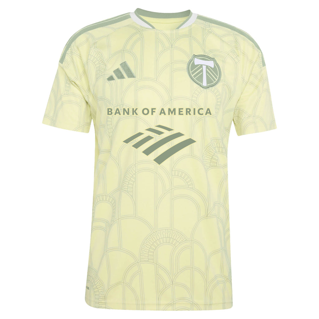 Men's Portland Timbers David Da Costa Yellow 2026 Civic Stadium Kit Replica Jersey