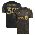 Men's LAFC David Martínez Black 2026 Primary Kit Replica Jersey