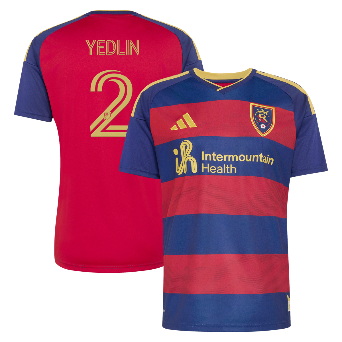 Men's Real Salt Lake DeAndre Yedlin Red 2026 The Switchback Replica Jersey
