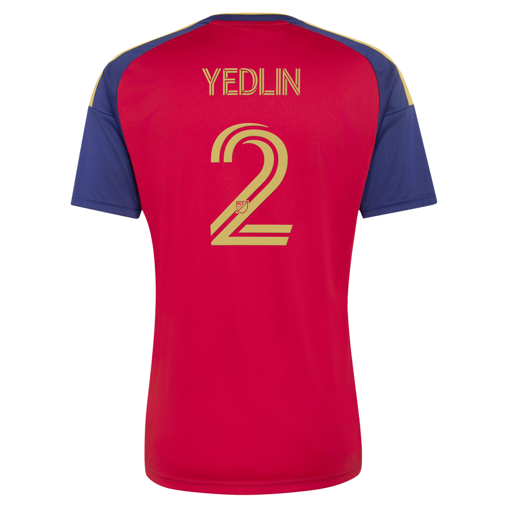 Men's Real Salt Lake DeAndre Yedlin Red 2026 The Switchback Replica Jersey