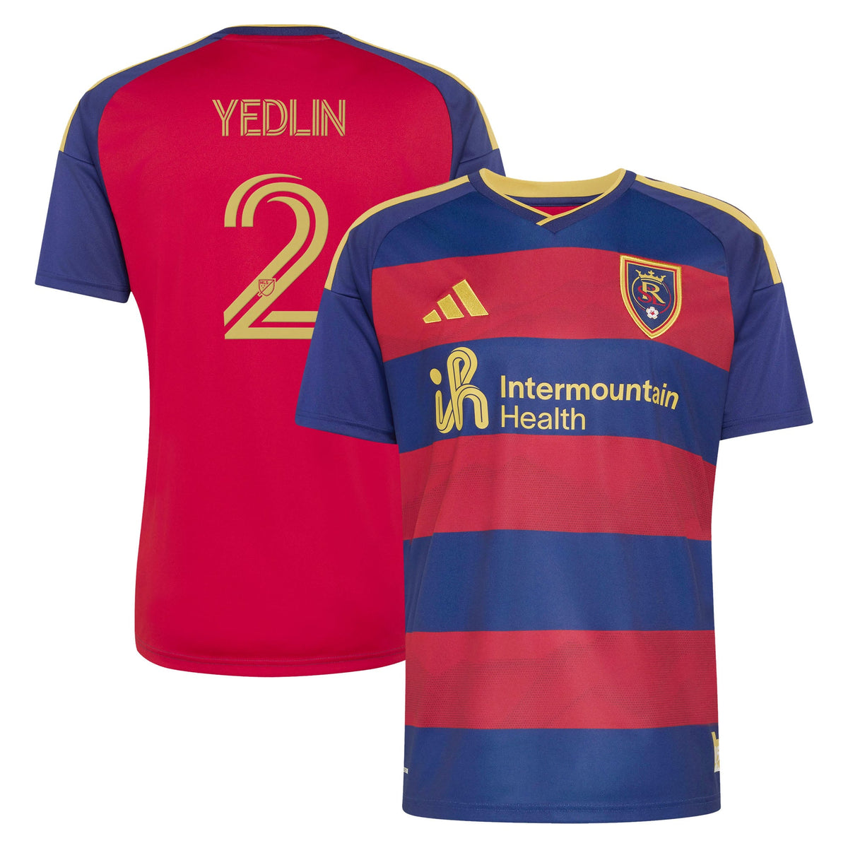 Men's Real Salt Lake DeAndre Yedlin Red 2026 The Switchback Replica Jersey