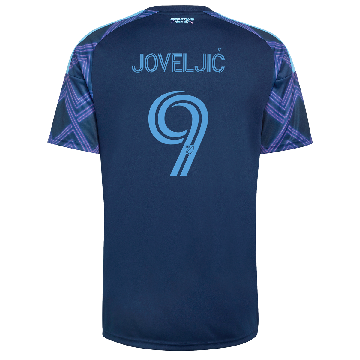 Men's Sporting Kansas City Dejan Joveljic Blue 2026 The 18th & Vine Kit Replica Jersey