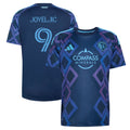 Men's Sporting Kansas City Dejan Joveljic Blue 2026 The 18th & Vine Kit Replica Jersey