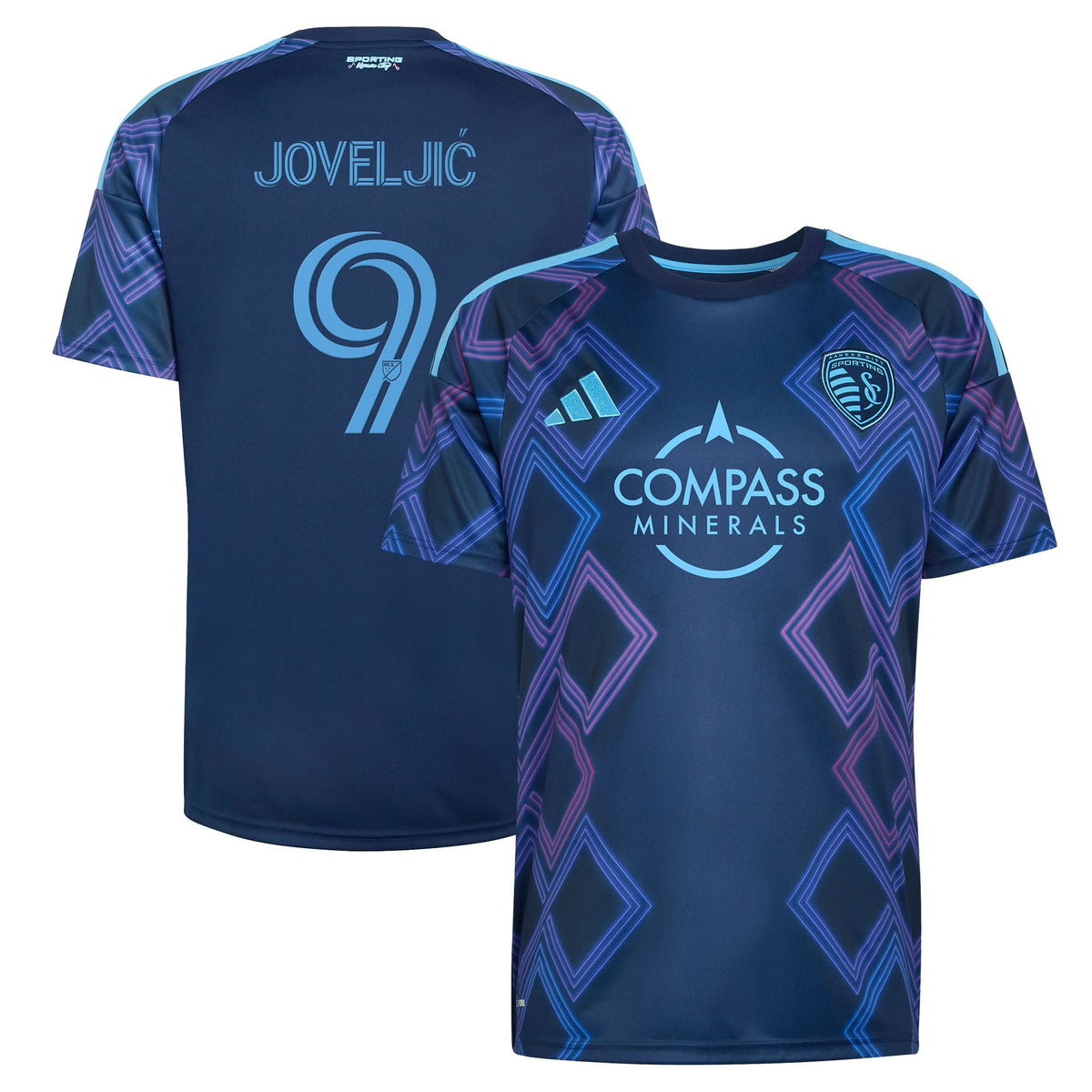 Men's Sporting Kansas City Dejan Joveljic Blue 2026 The 18th & Vine Kit Replica Jersey