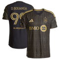 Men's LAFC Denis Bouanga Black 2026 2026 Primary Kit On-Field Authentic Patch Jersey