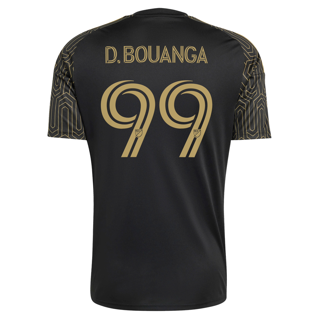 Men's LAFC Denis Bouanga Black 2026 Primary Kit Replica Jersey