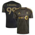 Men's LAFC Denis Bouanga Black 2026 Primary Kit Replica Jersey