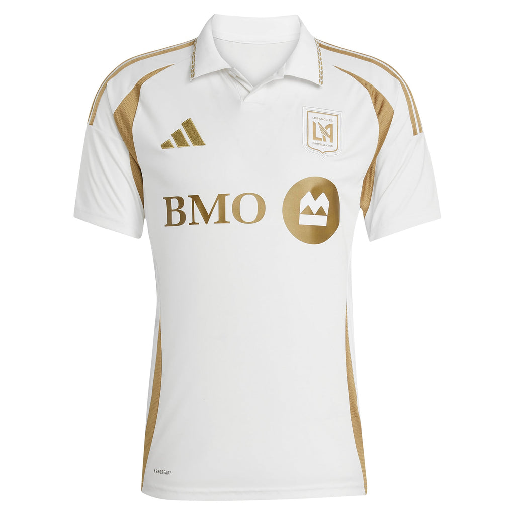 Men's LAFC Denis Bouanga White 2025 Secondary Replica Player Jersey