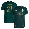 Men's Portland Timbers Diego Chara Green 2025 Forever Green & Gold Authentic Player Jersey