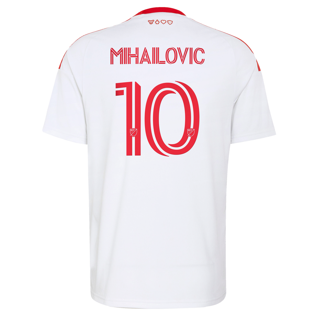 Men's Toronto FC Djordje Mihailovic White 2026 Winter Kit Replica Jersey