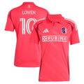 Men's St. Louis City SC Eduard Löwen Red 2025 Forever CITY Red Replica Player Jersey