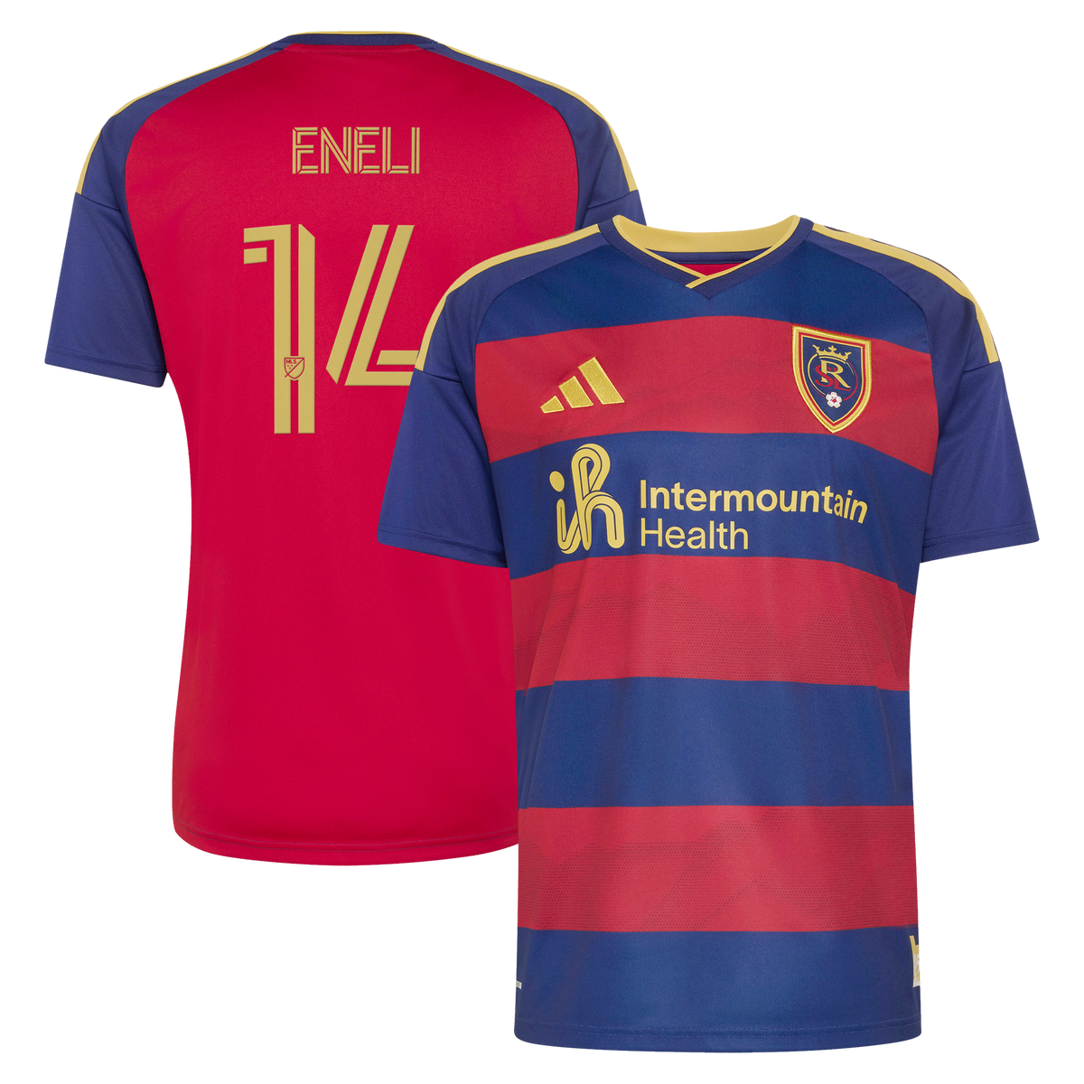 Men's Real Salt Lake Emeka Eneli Red 2026 The Switchback Replica Jersey