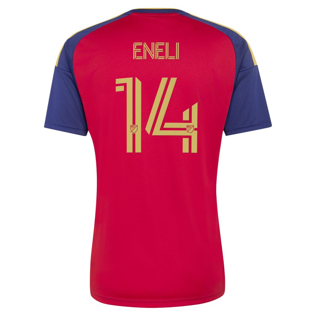 Men's Real Salt Lake Emeka Eneli Red 2026 The Switchback Replica Jersey