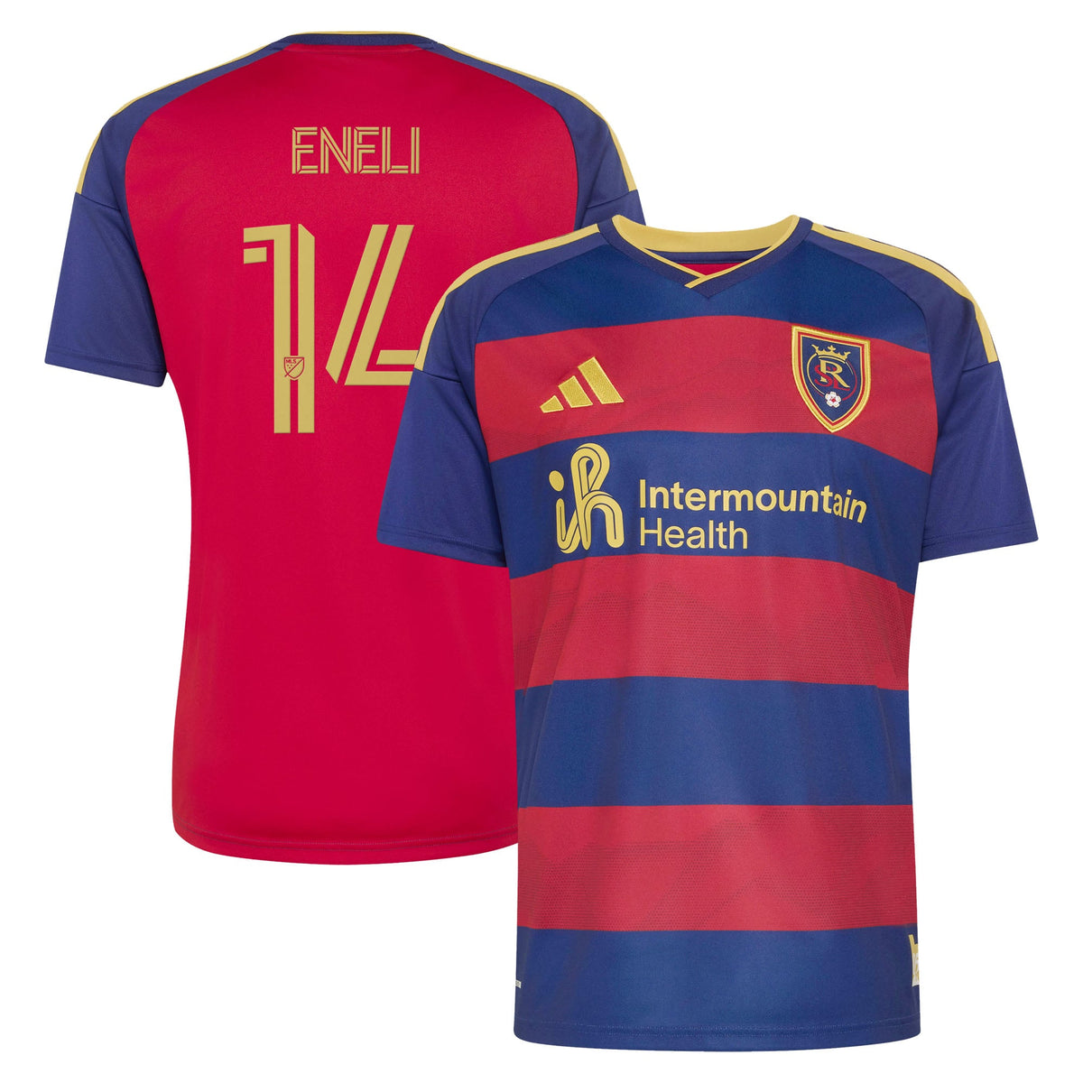 Men's Real Salt Lake Emeka Eneli Red 2026 The Switchback Replica Jersey