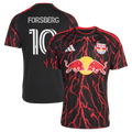 Men's New York Red Bulls Emil Forsberg Black 2026 The Rooted Kit Replica Jersey