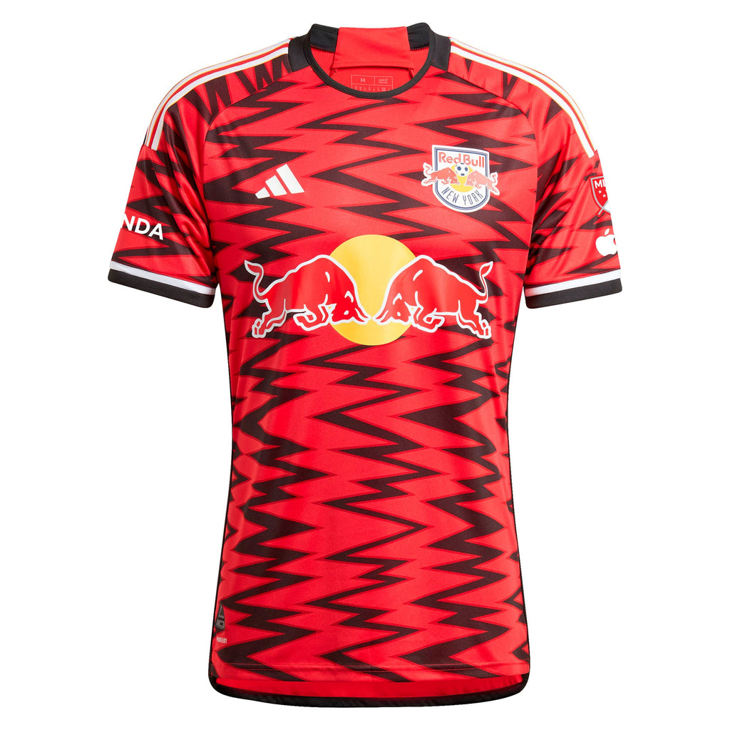 Men's New York Red Bulls Eric Maxim Choupo-Moting Red 2024 Legacy Authentic Player Jersey