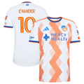 Men's FC Cincinnati Evander da Silva Ferreira White 2026 The Seven Hills Kit On-Field Authentic Patch Jersey