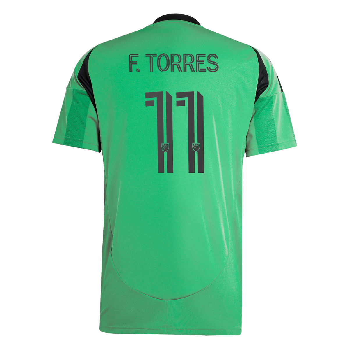 Men's Austin FC Facundo Torres Green 2025 The Heartbeat Kit Replica Jersey